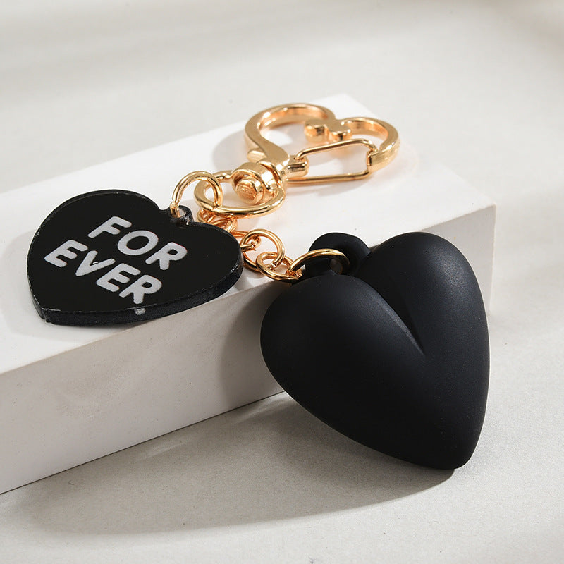 Wholesale Cartoon Heart-shaped Acrylic Keychains